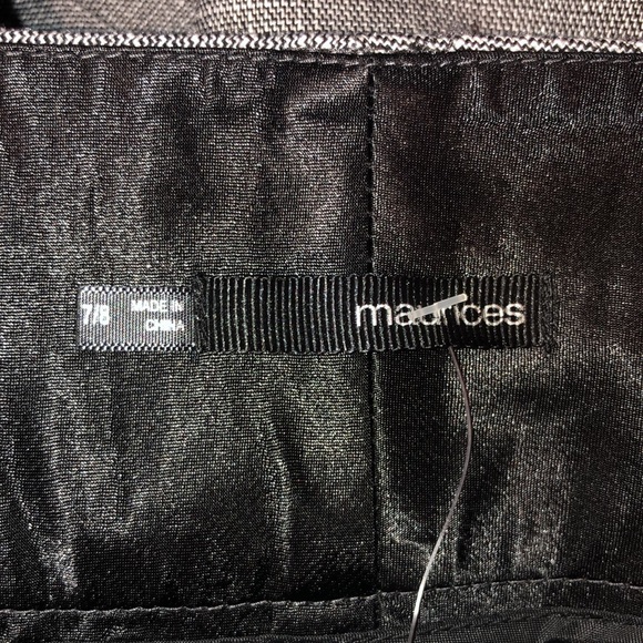 Maurices black and white pants. NWT. 7/8 - Picture 7 of 11